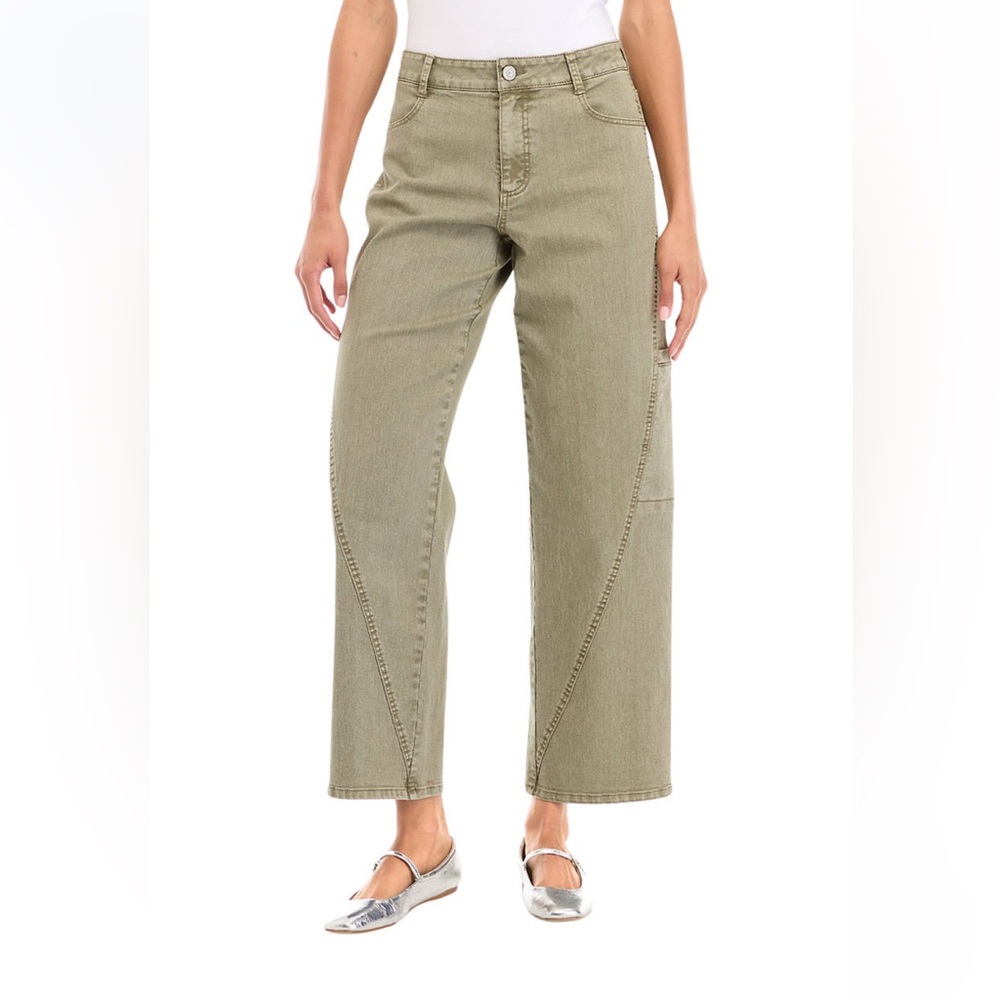Women’s Curved Seam Jeans in Sage